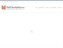 Tablet Screenshot of multistorkjokken.no